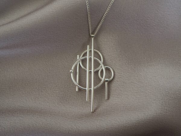 Eudora - zilveren ketting - Odette's Jewellery 0