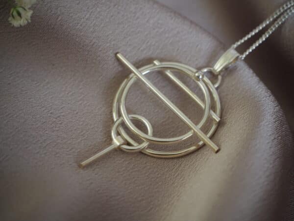 Dysis - zilveren ketting - Odette's Jewellery