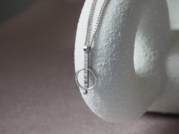 Elara - zilveren ketting - Odette's Jewellery