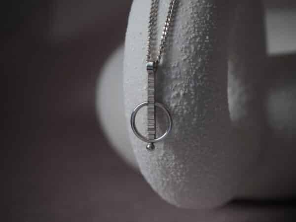 Elara - zilveren ketting - Odette's Jewellery