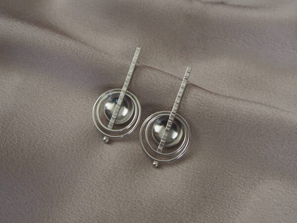 Elara - zilveren oorbellen - Odette's Jewellery