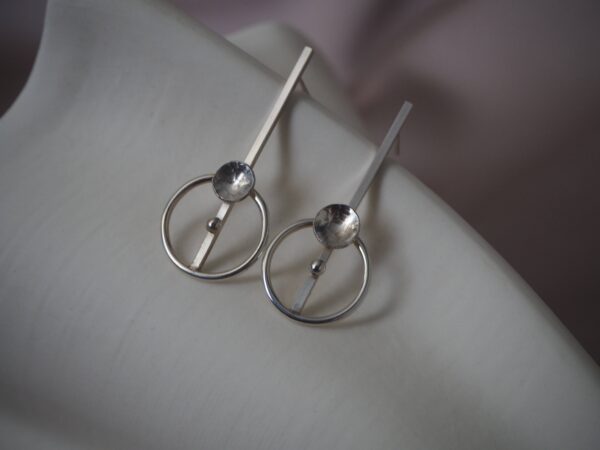 Oréa - Zilveren oorbellen - Odette's Jewellery